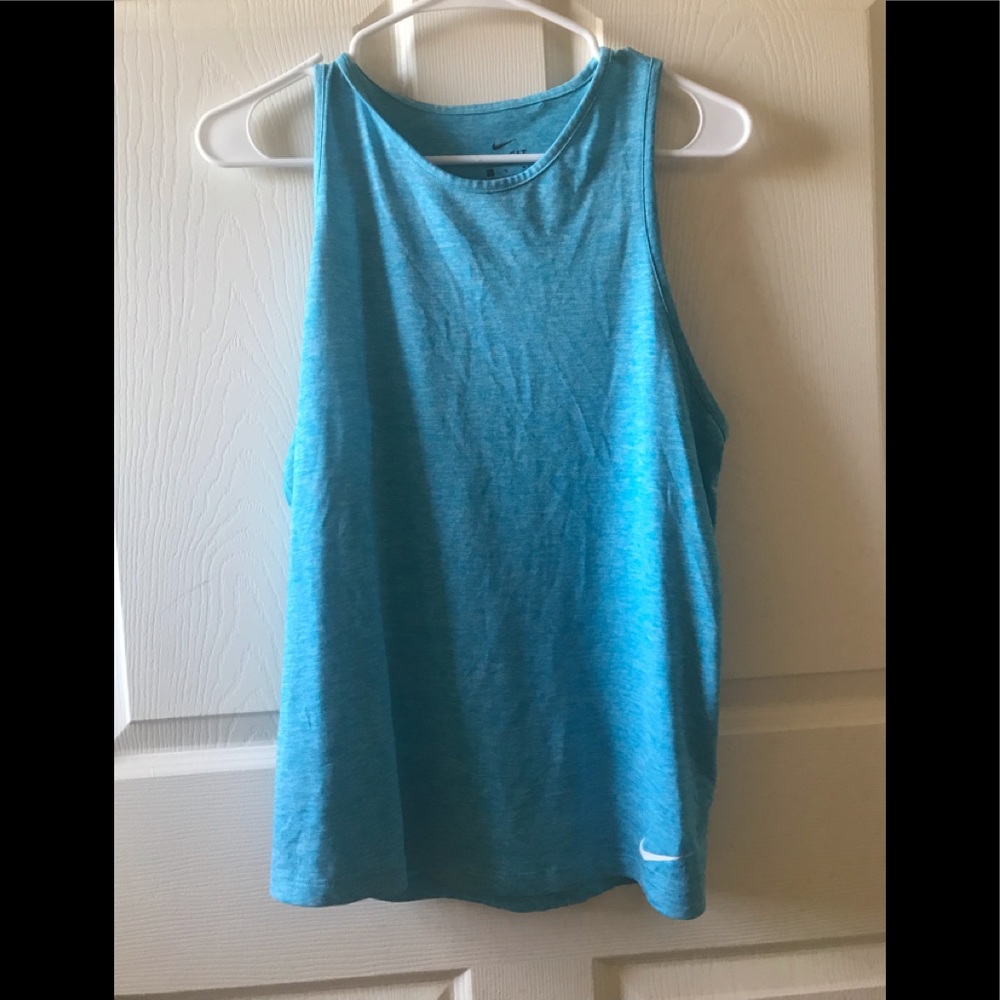 Nike Dri Fit Blue Tank Top Size Medium